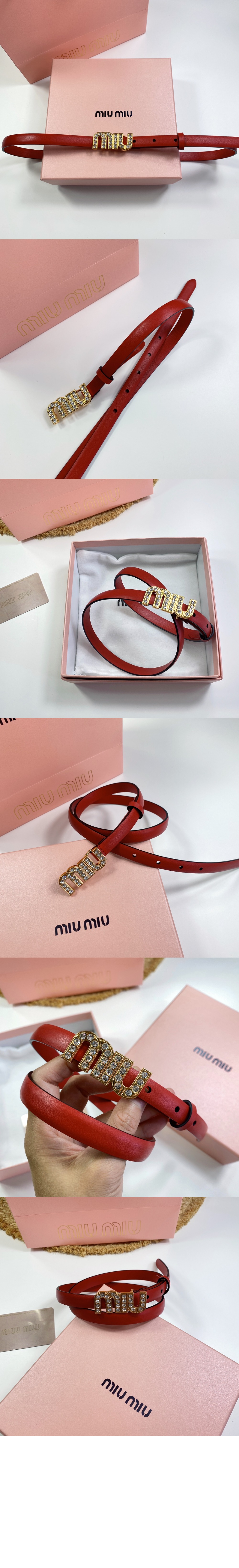 미러급레플리카사이트 | 명품레플리카 전문 쇼핑몰  | 퍼스트원 - 가죽 벨트 5CC404 > 미우미우