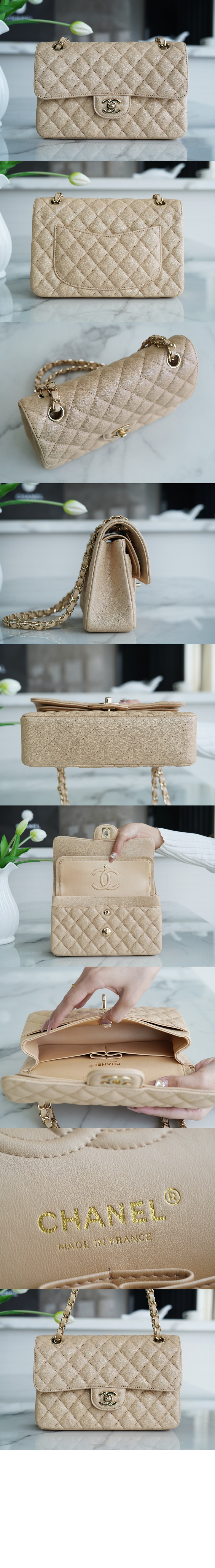 미러급레플리카사이트 | 명품레플리카 전문 쇼핑몰  | 퍼스트원 - 클래식 캐비어 미듐 샴페인골드 A01112 > 샤넬