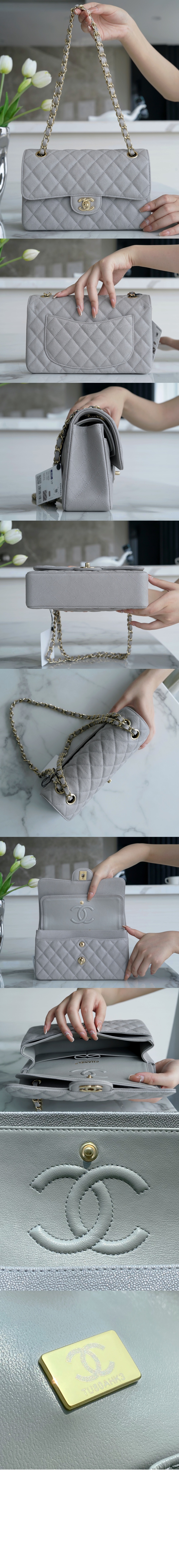 미러급레플리카사이트 | 명품레플리카 전문 쇼핑몰  | 퍼스트원 - 클래식 캐비어 스몰 샴페인골드 A01113 > 샤넬