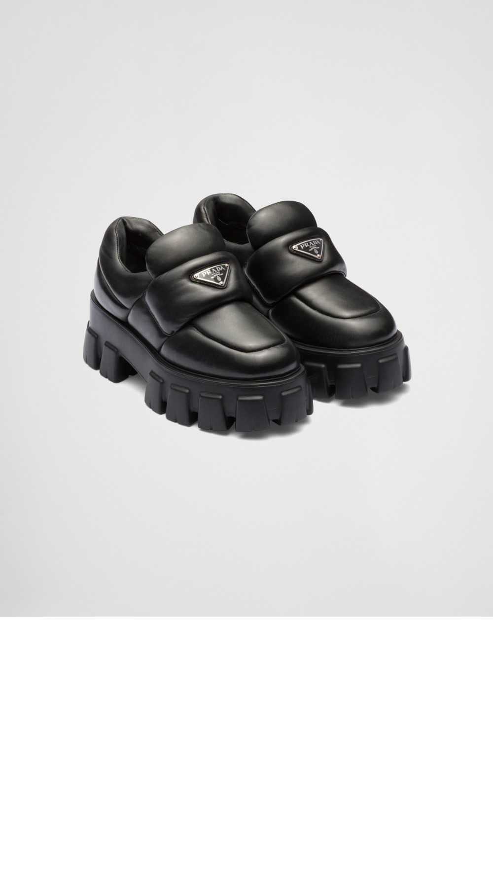 미러급레플리카사이트 | 명품레플리카 전문 쇼핑몰  | 퍼스트원 - 모놀리스 나파 로퍼 1D125N > 프라다