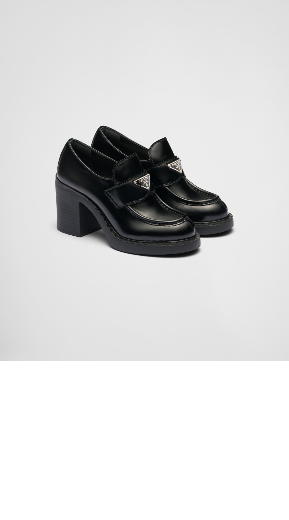 미러급레플리카사이트 | 명품레플리카 전문 쇼핑몰  | 퍼스트원 - 모놀리스 브러시드 로퍼 1D246M > 프라다