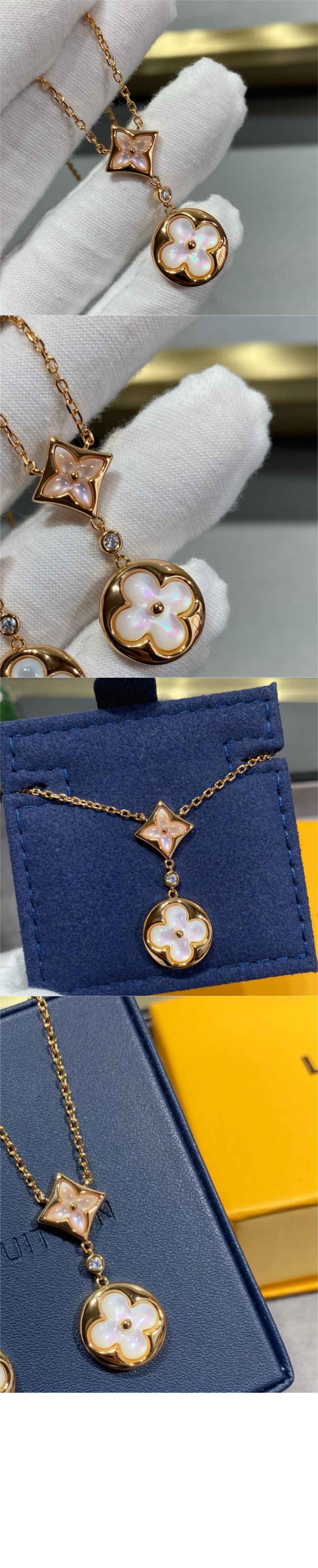 미러급레플리카사이트 | 명품레플리카 전문 쇼핑몰  | 퍼스트원 - 컬러 블라썸 목걸이 Q94355 > 루이비통