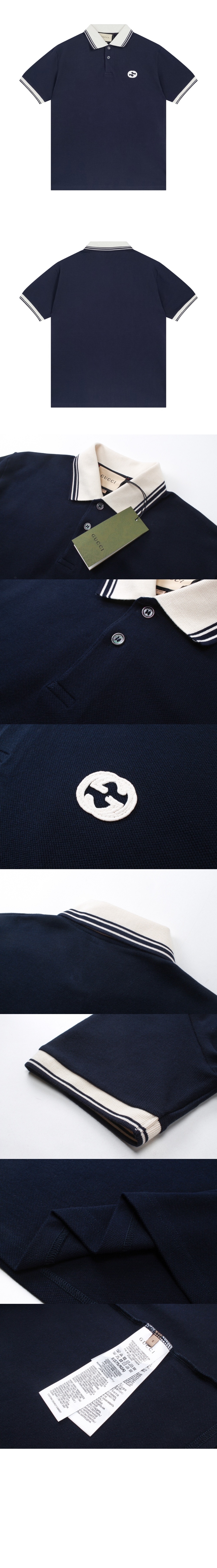 미러급레플리카사이트 | 명품레플리카 전문 쇼핑몰  | 퍼스트원 - 면 폴로 셔츠 > 구찌