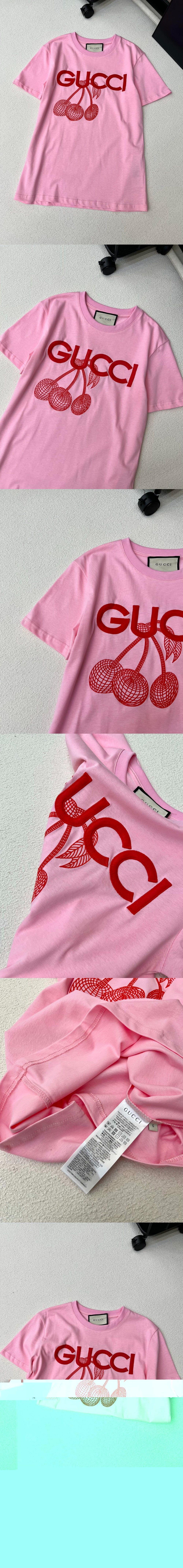 미러급레플리카사이트 | 명품레플리카 전문 쇼핑몰  | 퍼스트원 - 프린트 면 티셔츠 > 구찌