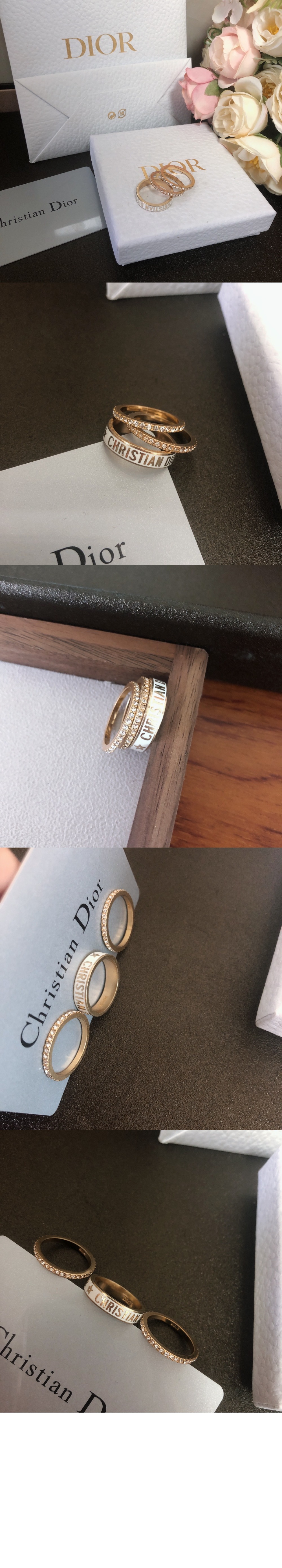 미러급레플리카사이트 | 명품레플리카 전문 쇼핑몰  | 퍼스트원 - Dior Code 반지 세트 R1256 > 디올