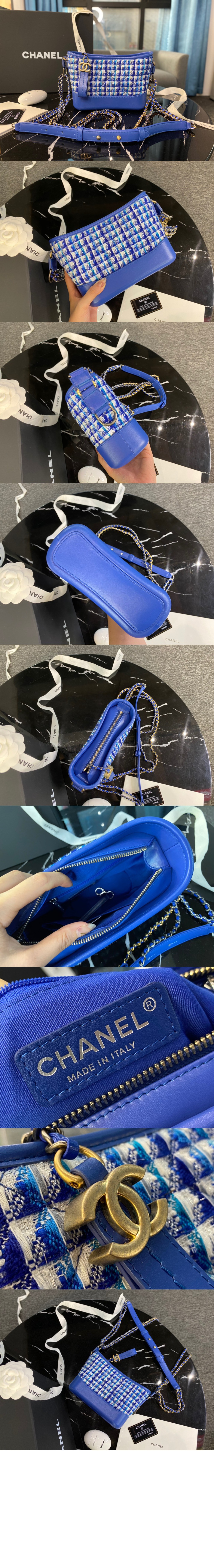 미러급레플리카사이트 | 명품레플리카 전문 쇼핑몰  | 퍼스트원 - 트위드 가브리엘 호보백 스몰 A91810 > 샤넬