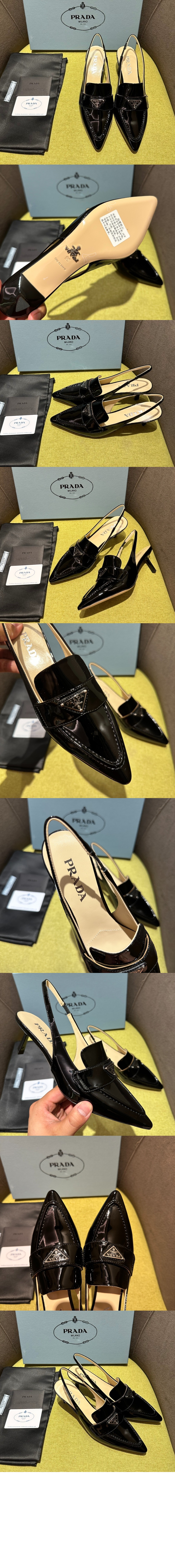 미러급레플리카사이트 | 명품레플리카 전문 쇼핑몰  | 퍼스트원 - 페이턴트 가죽 슬링백 1D175N > 프라다