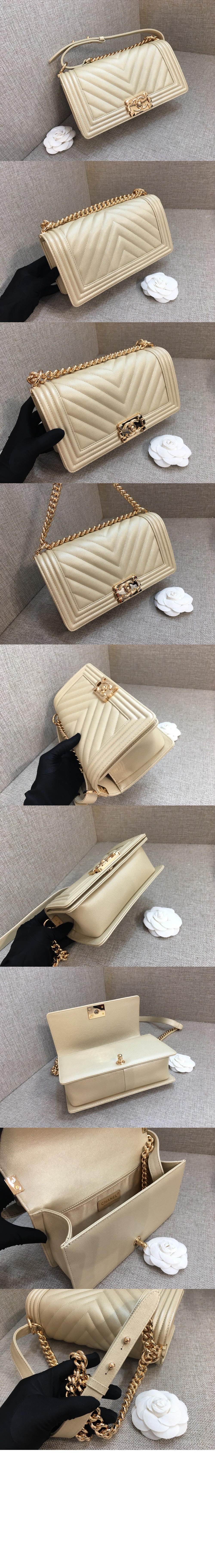 미러급레플리카사이트 | 명품레플리카 전문 쇼핑몰  | 퍼스트원 - 쉐브론 보이백 캐비어 미듐 인기색상 A67086 > 샤넬