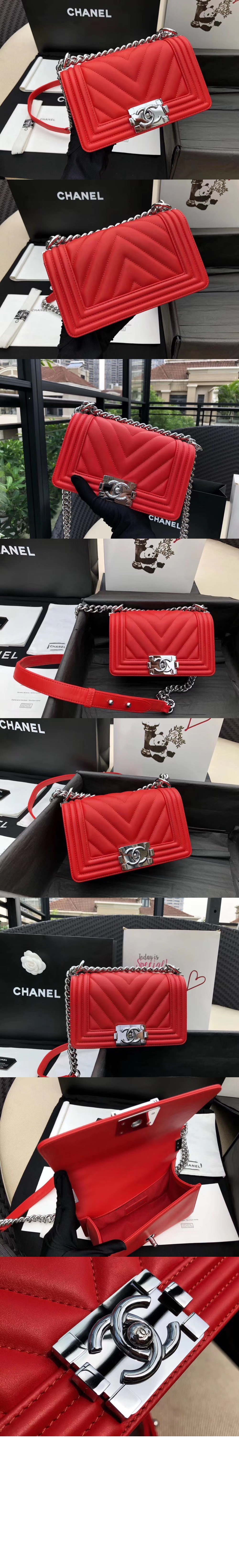 미러급레플리카사이트 | 명품레플리카 전문 쇼핑몰  | 퍼스트원 - 쉐브론 보이백 램스킨 스몰 인기색상 A67085 > 샤넬