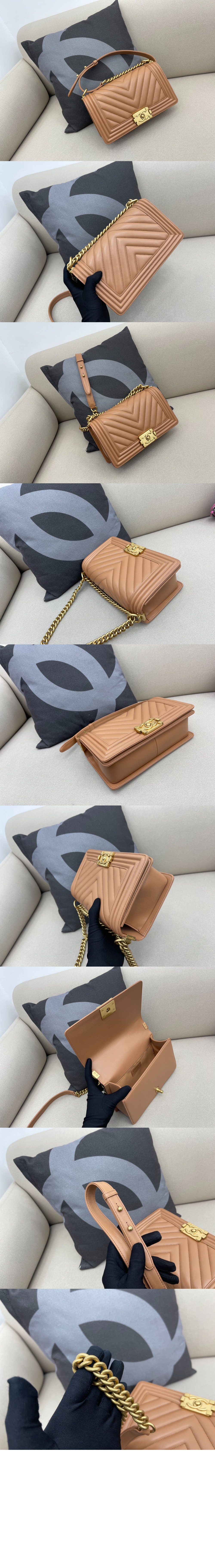 미러급레플리카사이트 | 명품레플리카 전문 쇼핑몰  | 퍼스트원 - 쉐브론 보이백 램스킨 미듐 인기색상 A67086 > 샤넬