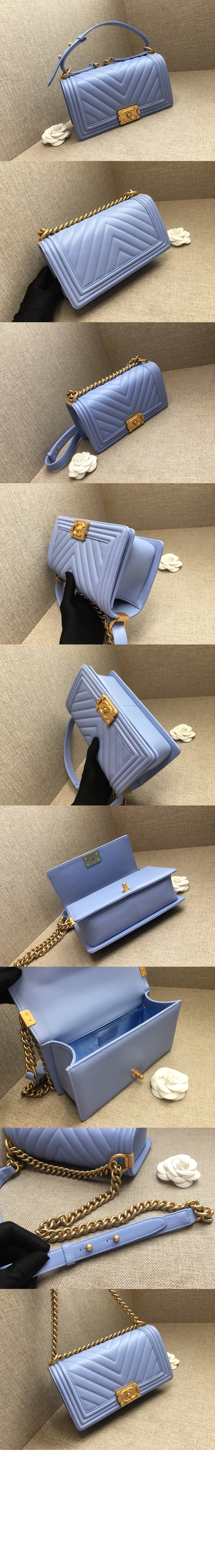 미러급레플리카사이트 | 명품레플리카 전문 쇼핑몰  | 퍼스트원 - 쉐브론 보이백 램스킨 미듐 인기색상 A67086 > 샤넬