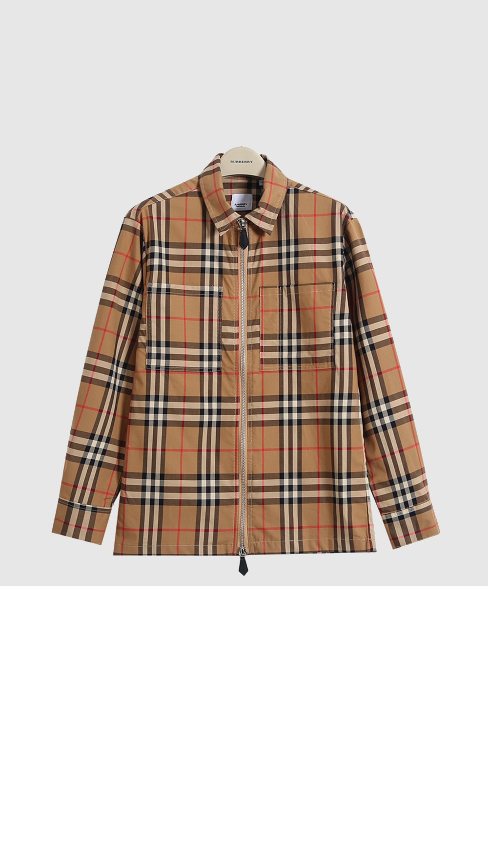 미러급레플리카사이트 | 명품레플리카 전문 쇼핑몰  | 퍼스트원 - 체크 쇼트 코트 > 버버리