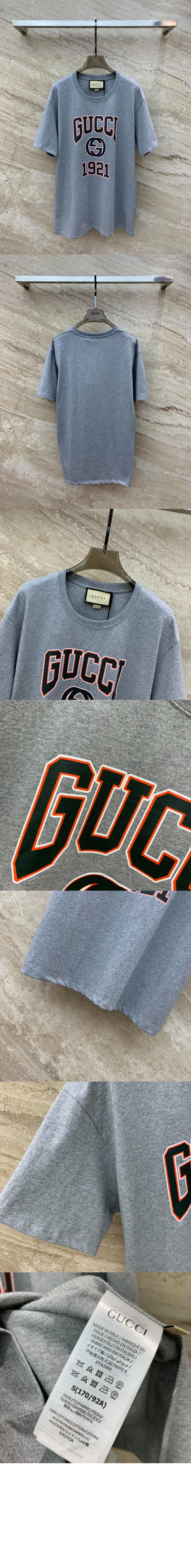 미러급레플리카사이트 | 명품레플리카 전문 쇼핑몰  | 퍼스트원 - 프린트 면 티셔츠 > 구찌