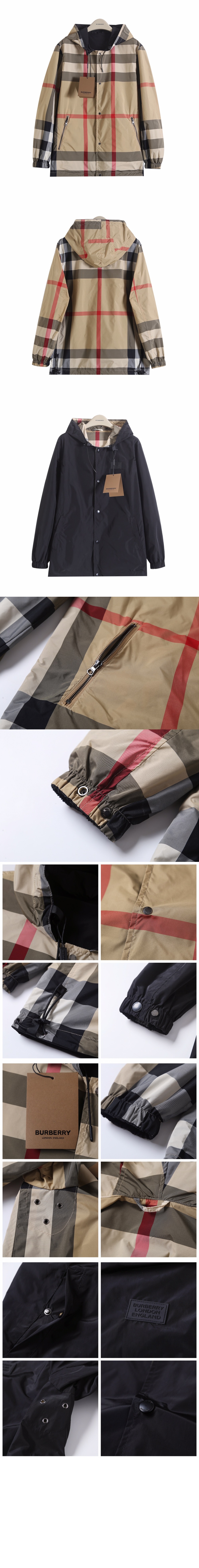 미러급레플리카사이트 | 명품레플리카 전문 쇼핑몰  | 퍼스트원 - 체크 쇼트 코트 > 버버리