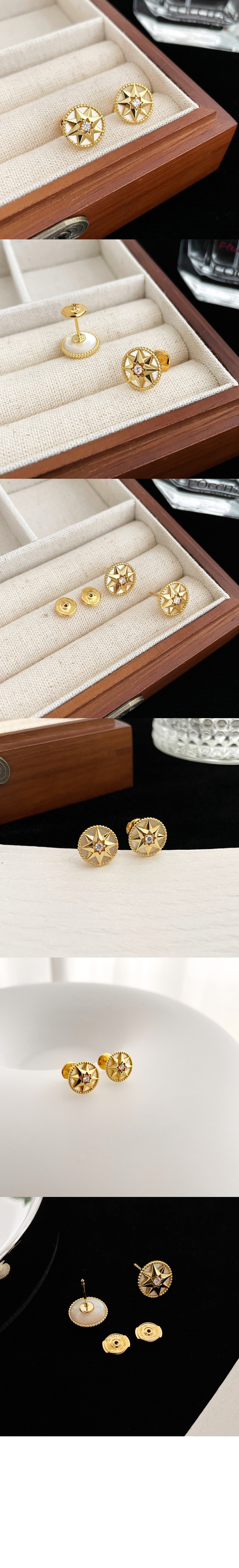 미러급레플리카사이트 | 명품레플리카 전문 쇼핑몰  | 퍼스트원 - Rose des Vents 스몰 귀걸이 JRDV9 > 디올