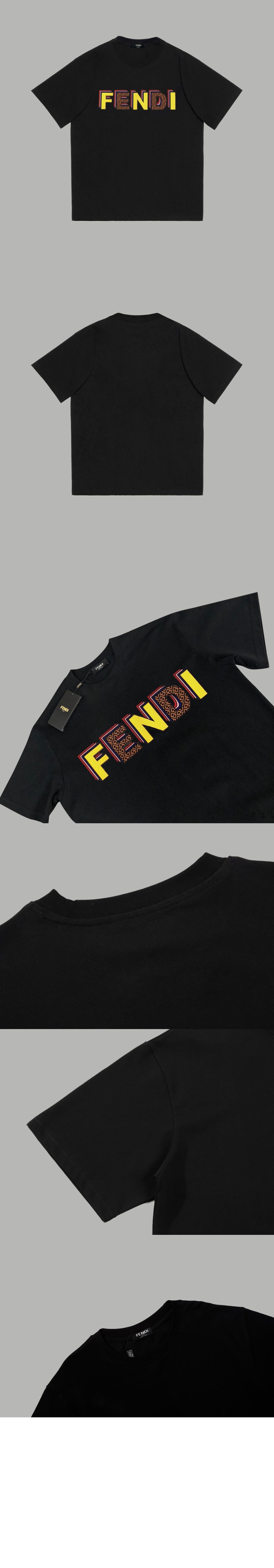 미러급레플리카사이트 | 명품레플리카 전문 쇼핑몰  | 퍼스트원 - 로고 프린트 반팔 > 펜디