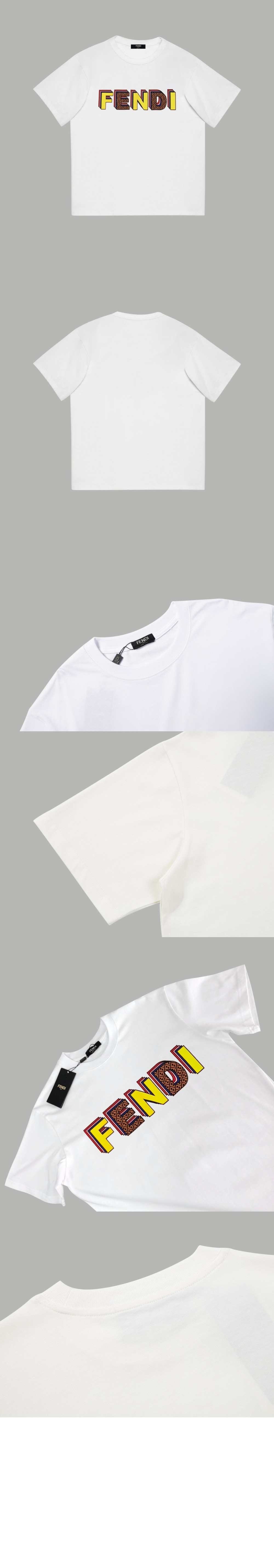 미러급레플리카사이트 | 명품레플리카 전문 쇼핑몰  | 퍼스트원 - 로고 프린트 반팔 > 펜디