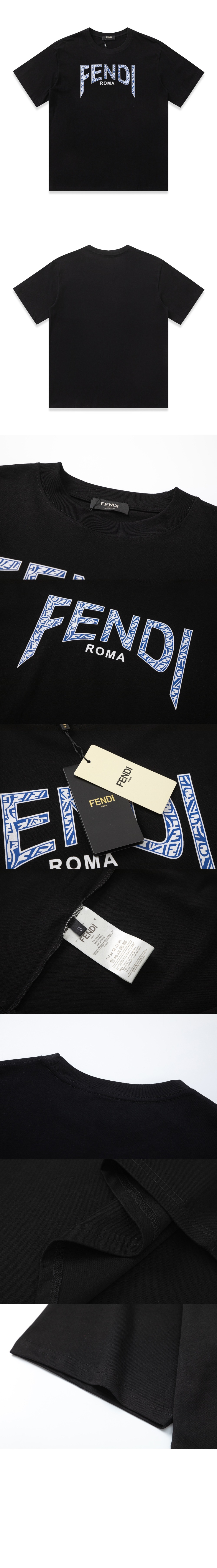 미러급레플리카사이트 | 명품레플리카 전문 쇼핑몰  | 퍼스트원 - 로고 프린트 반팔 > 펜디