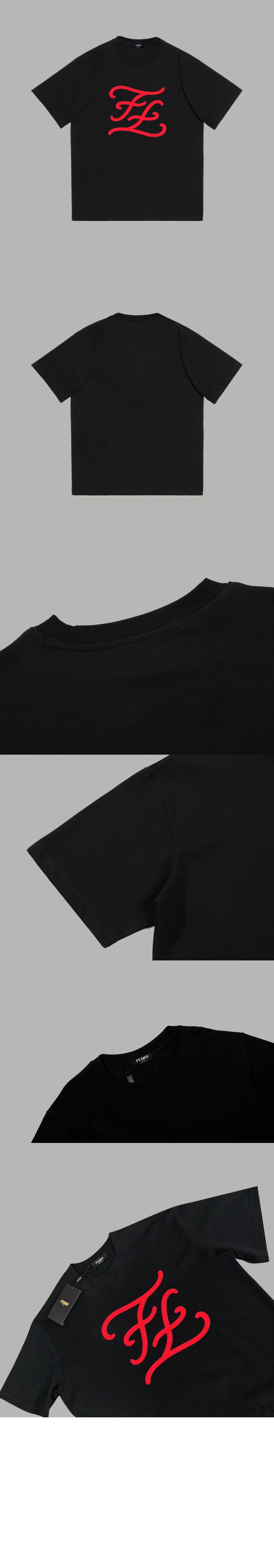 미러급레플리카사이트 | 명품레플리카 전문 쇼핑몰  | 퍼스트원 - 로고 프린트 반팔 > 펜디