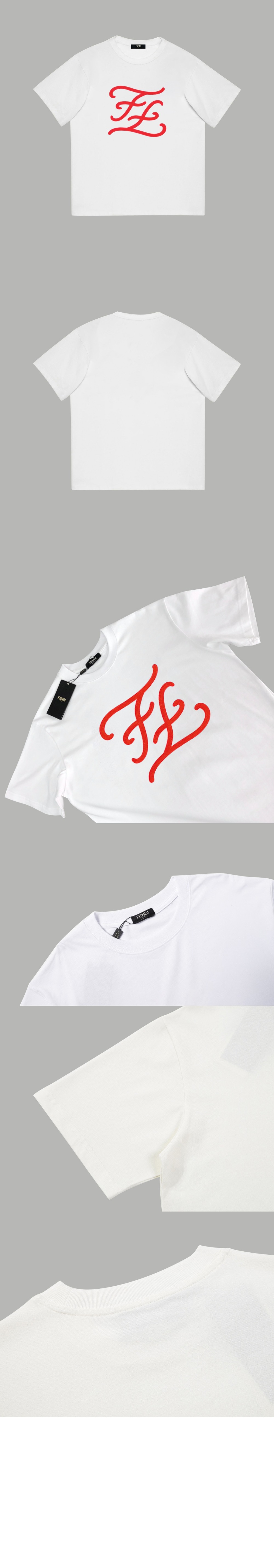 미러급레플리카사이트 | 명품레플리카 전문 쇼핑몰  | 퍼스트원 - 로고 프린트 반팔 > 펜디