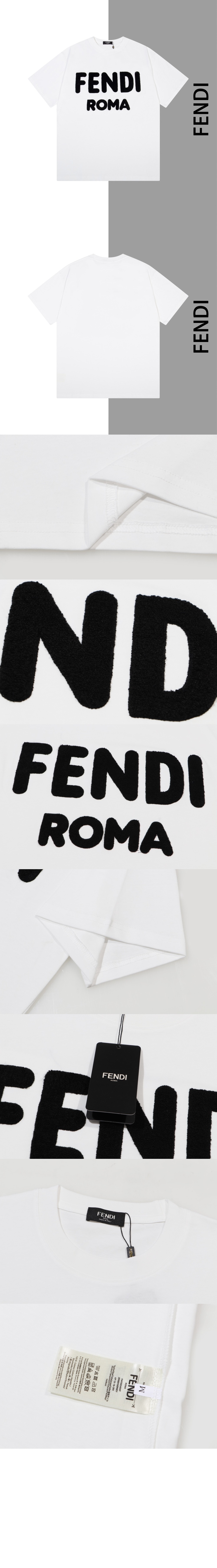 미러급레플리카사이트 | 명품레플리카 전문 쇼핑몰  | 퍼스트원 - 로고 프린트 반팔 > 펜디