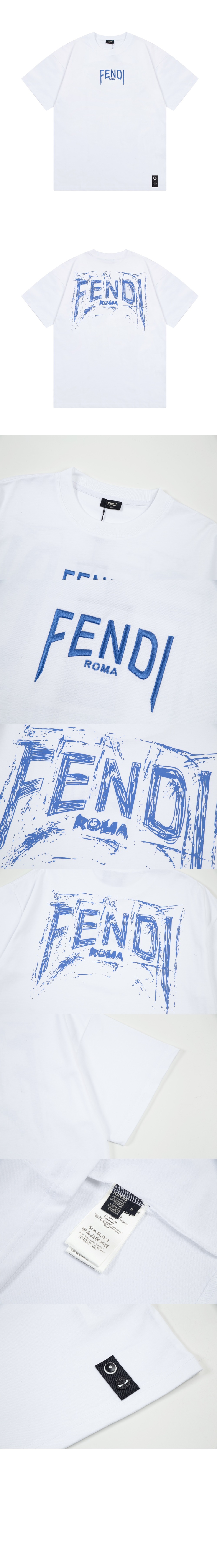 미러급레플리카사이트 | 명품레플리카 전문 쇼핑몰  | 퍼스트원 - 로고 프린트 반팔 > 펜디