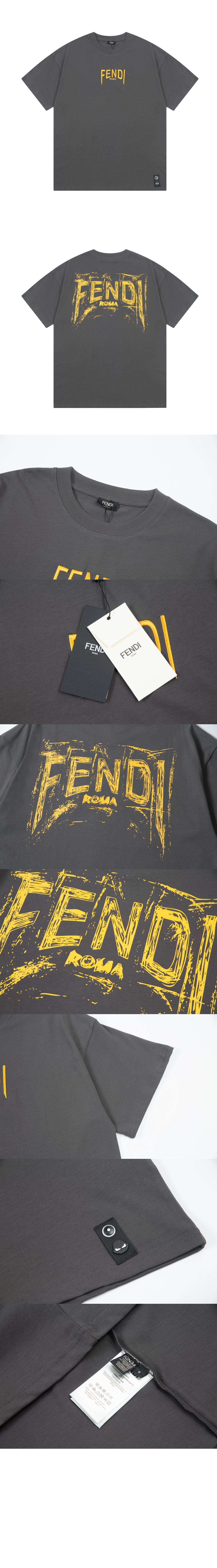 미러급레플리카사이트 | 명품레플리카 전문 쇼핑몰  | 퍼스트원 - 로고 프린트 반팔 > 펜디