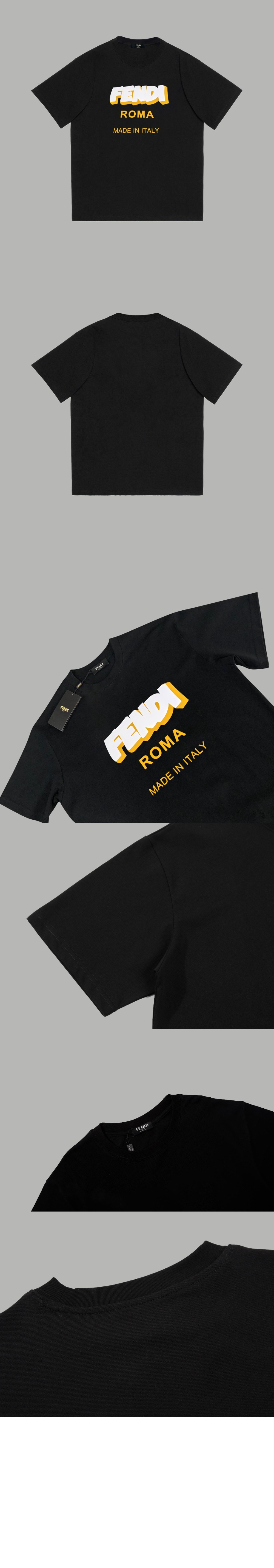 미러급레플리카사이트 | 명품레플리카 전문 쇼핑몰  | 퍼스트원 - 로고 프린트 반팔 > 펜디