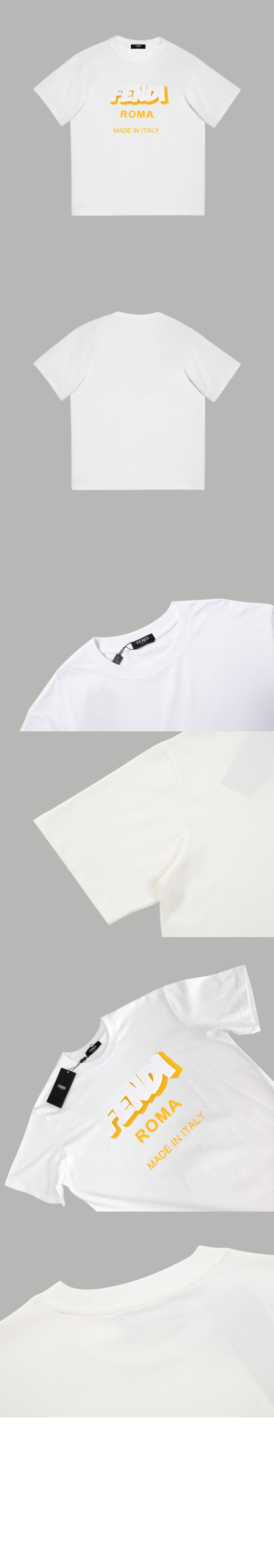 미러급레플리카사이트 | 명품레플리카 전문 쇼핑몰  | 퍼스트원 - 로고 프린트 반팔 > 펜디