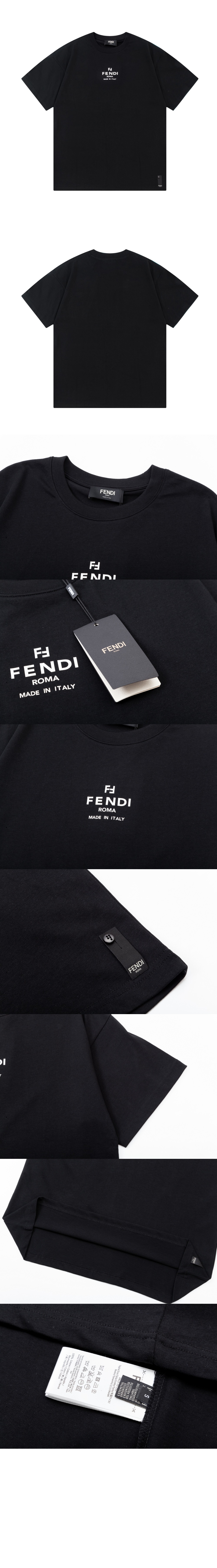 미러급레플리카사이트 | 명품레플리카 전문 쇼핑몰  | 퍼스트원 - 로고 프린트 반팔 > 펜디