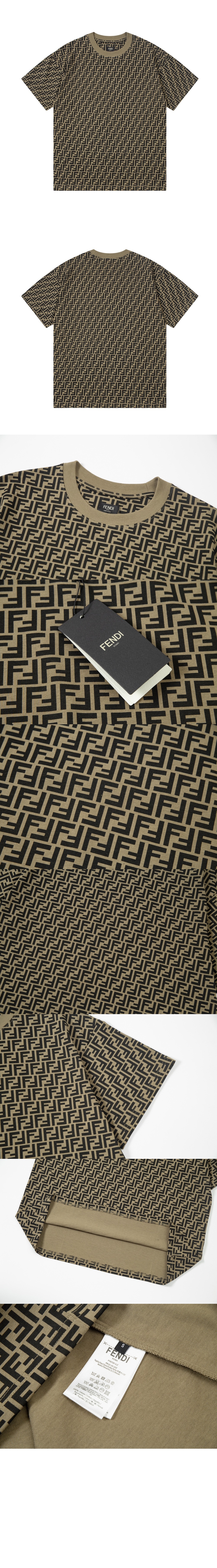 미러급레플리카사이트 | 명품레플리카 전문 쇼핑몰  | 퍼스트원 - 로고 프린트 반팔 > 펜디