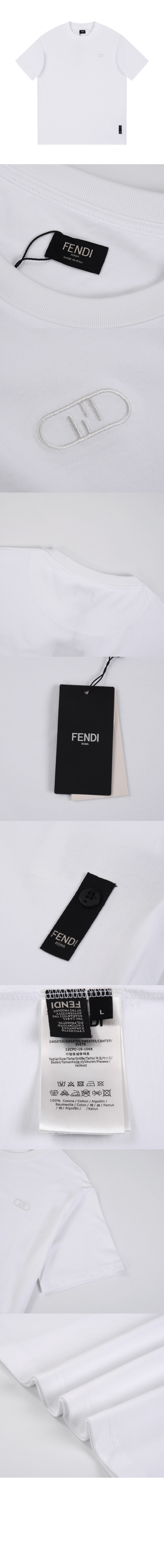 미러급레플리카사이트 | 명품레플리카 전문 쇼핑몰  | 퍼스트원 - 로고 프린트 반팔 > 펜디