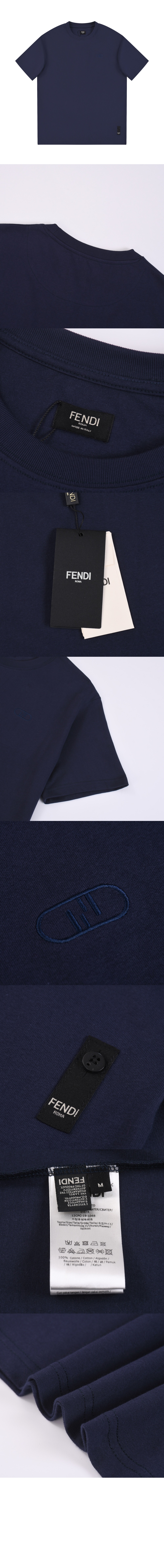 미러급레플리카사이트 | 명품레플리카 전문 쇼핑몰  | 퍼스트원 - 로고 프린트 반팔 > 펜디