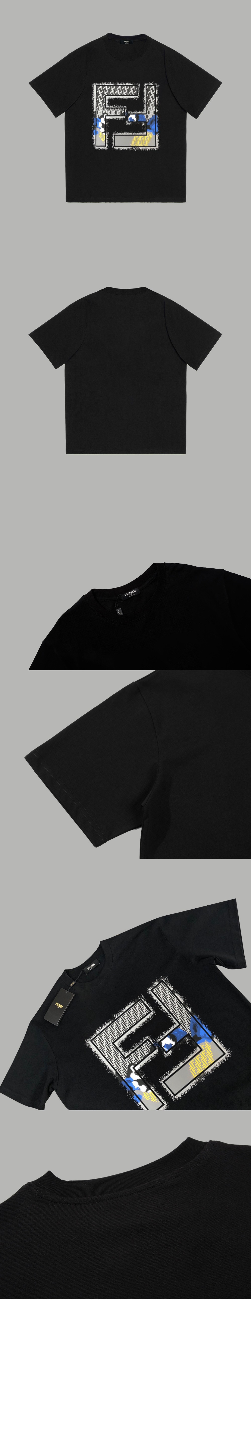 미러급레플리카사이트 | 명품레플리카 전문 쇼핑몰  | 퍼스트원 - 로고 프린트 반팔 > 펜디