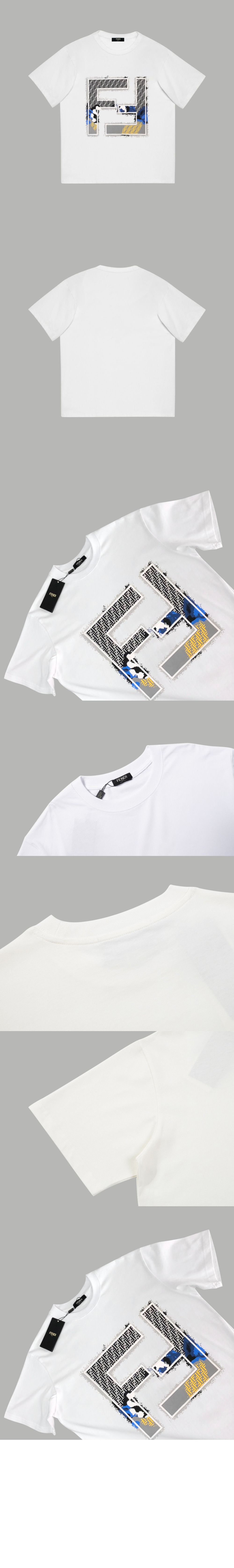 미러급레플리카사이트 | 명품레플리카 전문 쇼핑몰  | 퍼스트원 - 로고 프린트 반팔 > 펜디