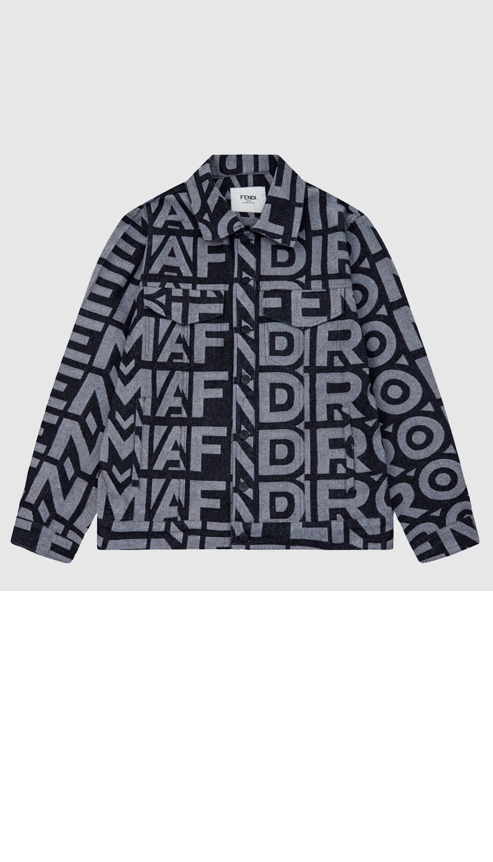 미러급레플리카사이트 | 명품레플리카 전문 쇼핑몰  | 퍼스트원 - 긴팔 프린트 코트 > 펜디