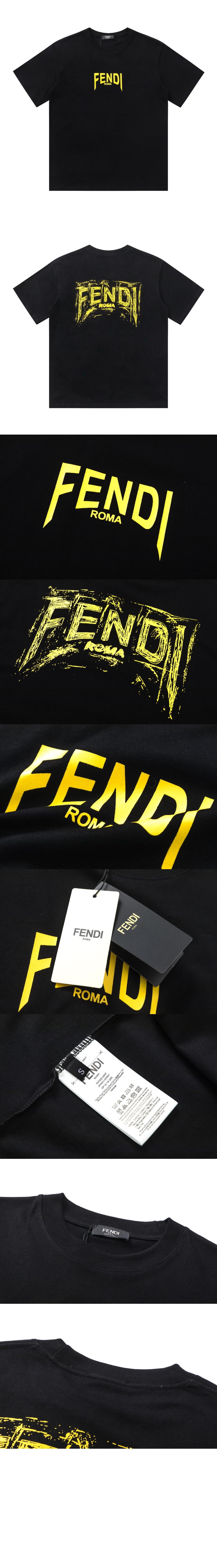 미러급레플리카사이트 | 명품레플리카 전문 쇼핑몰  | 퍼스트원 - 로고 프린트 반팔 > 펜디