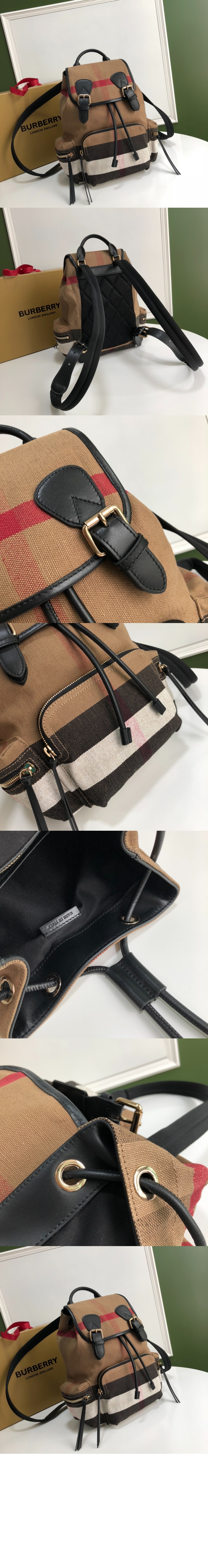 미러급레플리카사이트 | 명품레플리카 전문 쇼핑몰  | 퍼스트원 - 캔버스 체크 백팩 40302011 > 버버리