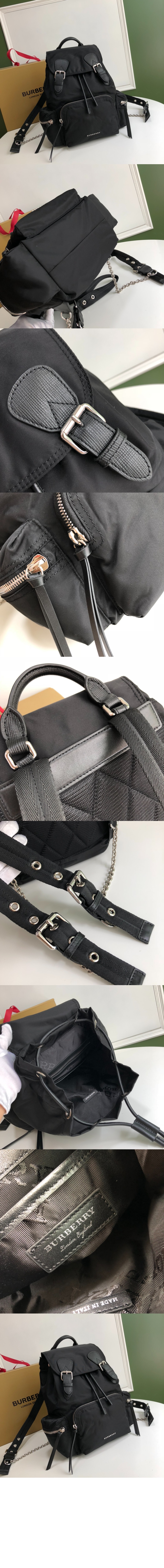 미러급레플리카사이트 | 명품레플리카 전문 쇼핑몰  | 퍼스트원 - 테크니컬 나일론 가죽 럭색 40482971 > 버버리