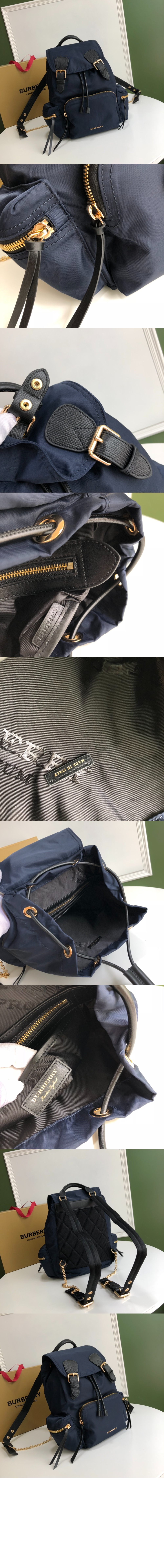 미러급레플리카사이트 | 명품레플리카 전문 쇼핑몰  | 퍼스트원 - 테크니컬 나일론 가죽 럭색 40482971 > 버버리