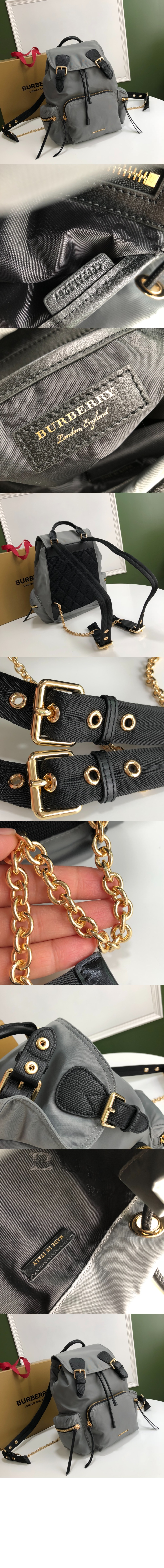 미러급레플리카사이트 | 명품레플리카 전문 쇼핑몰  | 퍼스트원 - 테크니컬 나일론 가죽 럭색 40482971 > 버버리