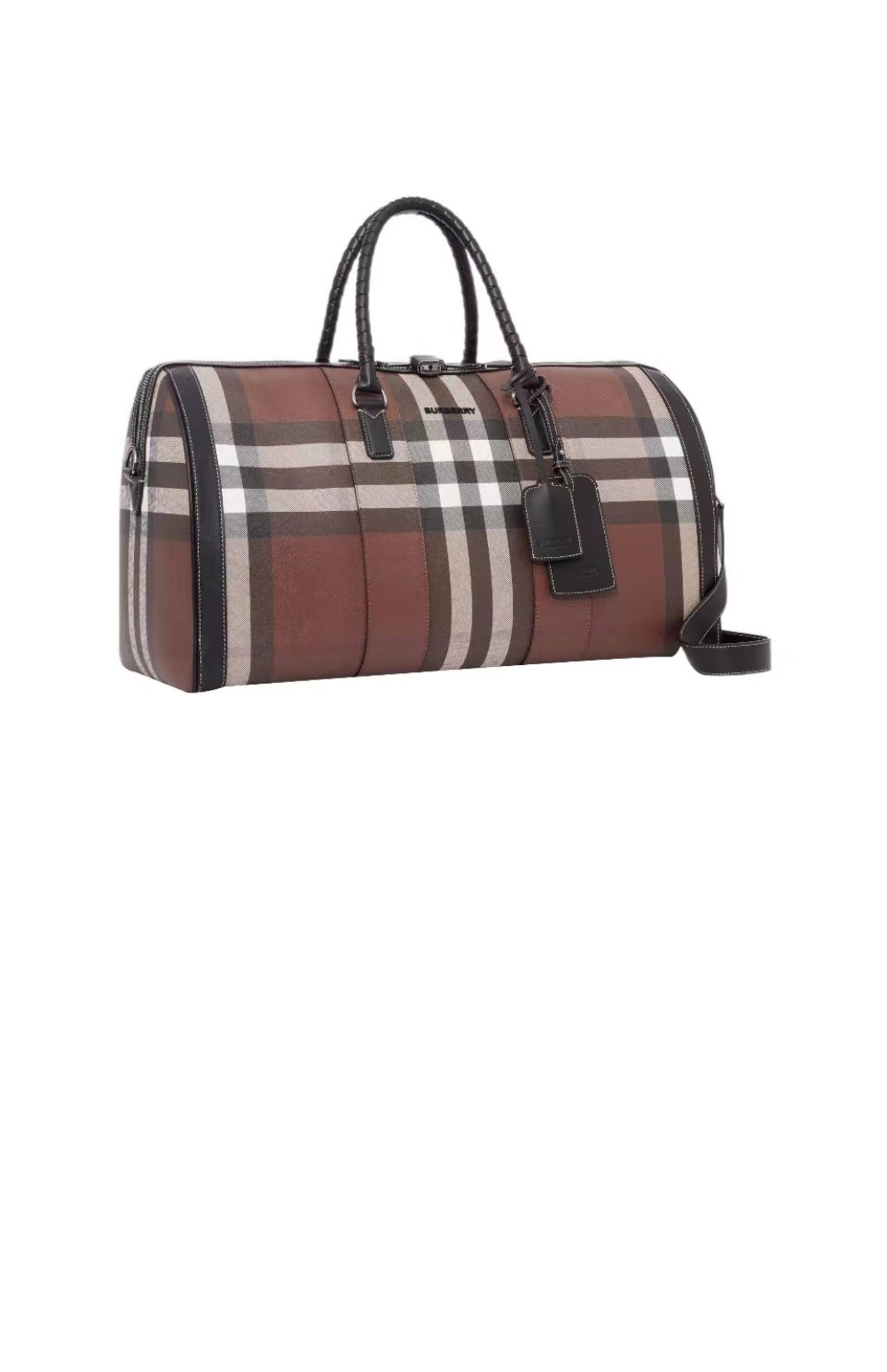 미러급레플리카사이트 | 명품레플리카 전문 쇼핑몰  | 퍼스트원 - 로고 디테일 체크 레더 80527731 > 버버리