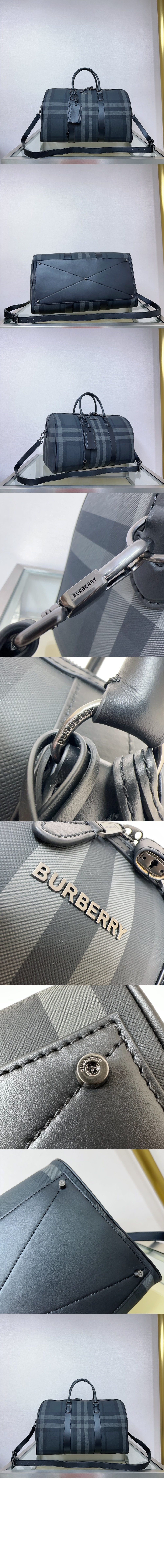 미러급레플리카사이트 | 명품레플리카 전문 쇼핑몰  | 퍼스트원 - 로고 디테일 체크 레더 80527731 > 버버리
