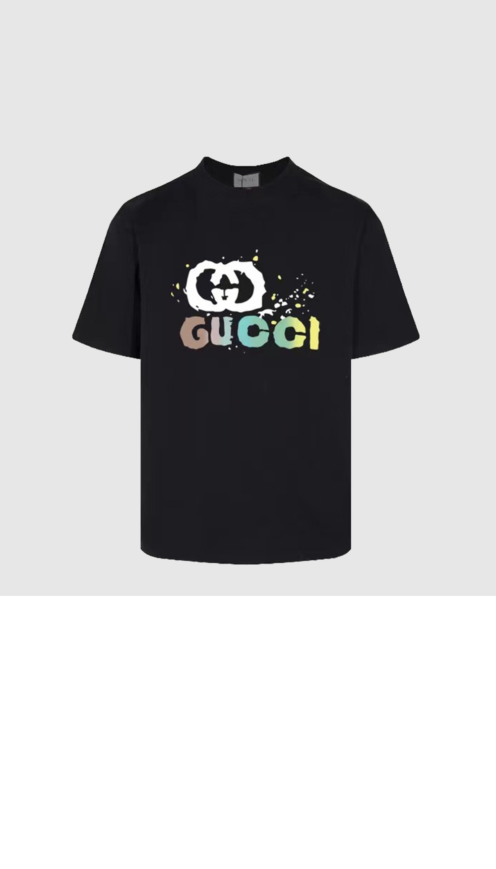 미러급레플리카사이트 | 명품레플리카 전문 쇼핑몰  | 퍼스트원 - 로고 프린트 반팔 > 구찌