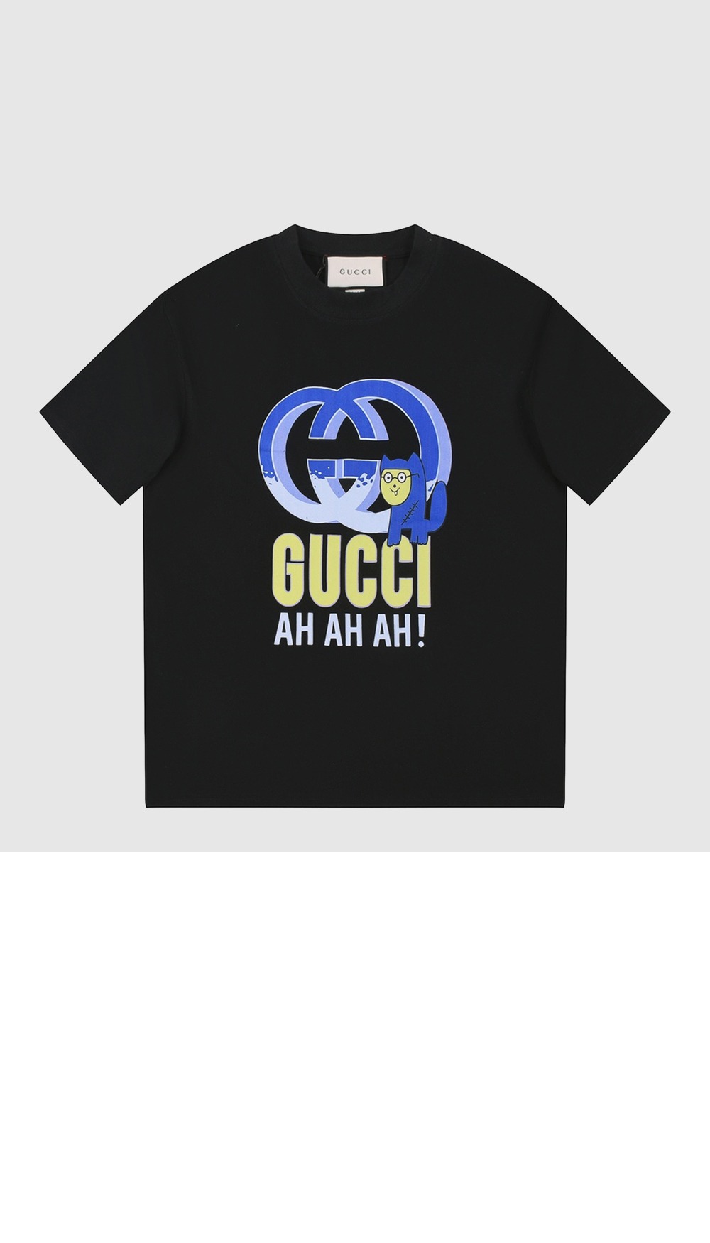 미러급레플리카사이트 | 명품레플리카 전문 쇼핑몰  | 퍼스트원 - 로고 프린트 반팔 > 구찌