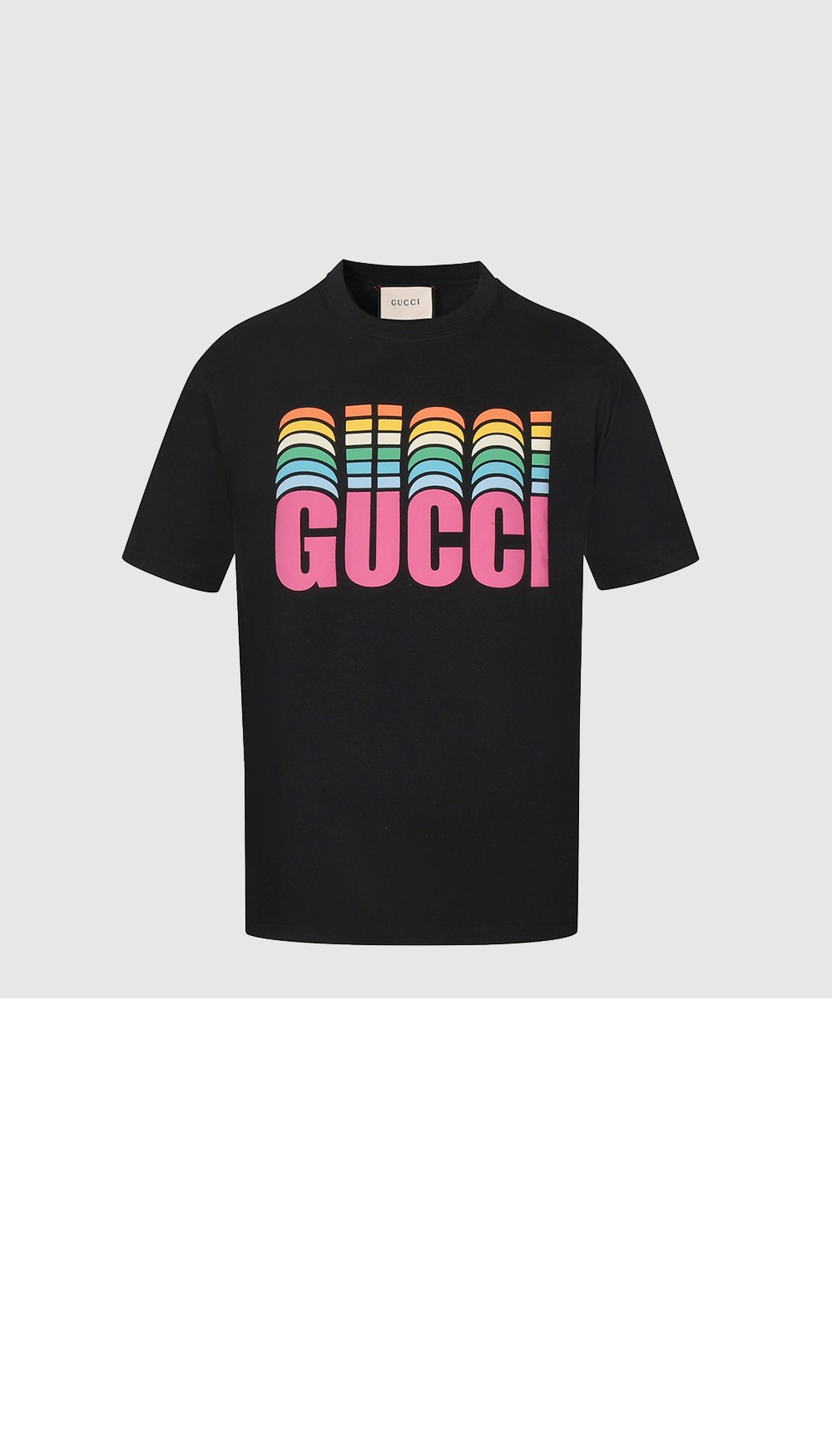 미러급레플리카사이트 | 명품레플리카 전문 쇼핑몰  | 퍼스트원 - 로고 프린트 반팔 > 구찌