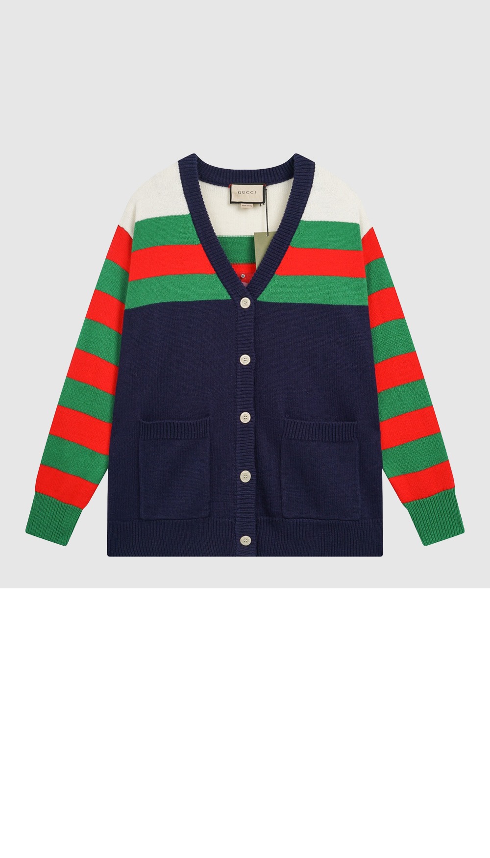 미러급레플리카사이트 | 명품레플리카 전문 쇼핑몰  | 퍼스트원 - 니트 카디건 코트 > 구찌