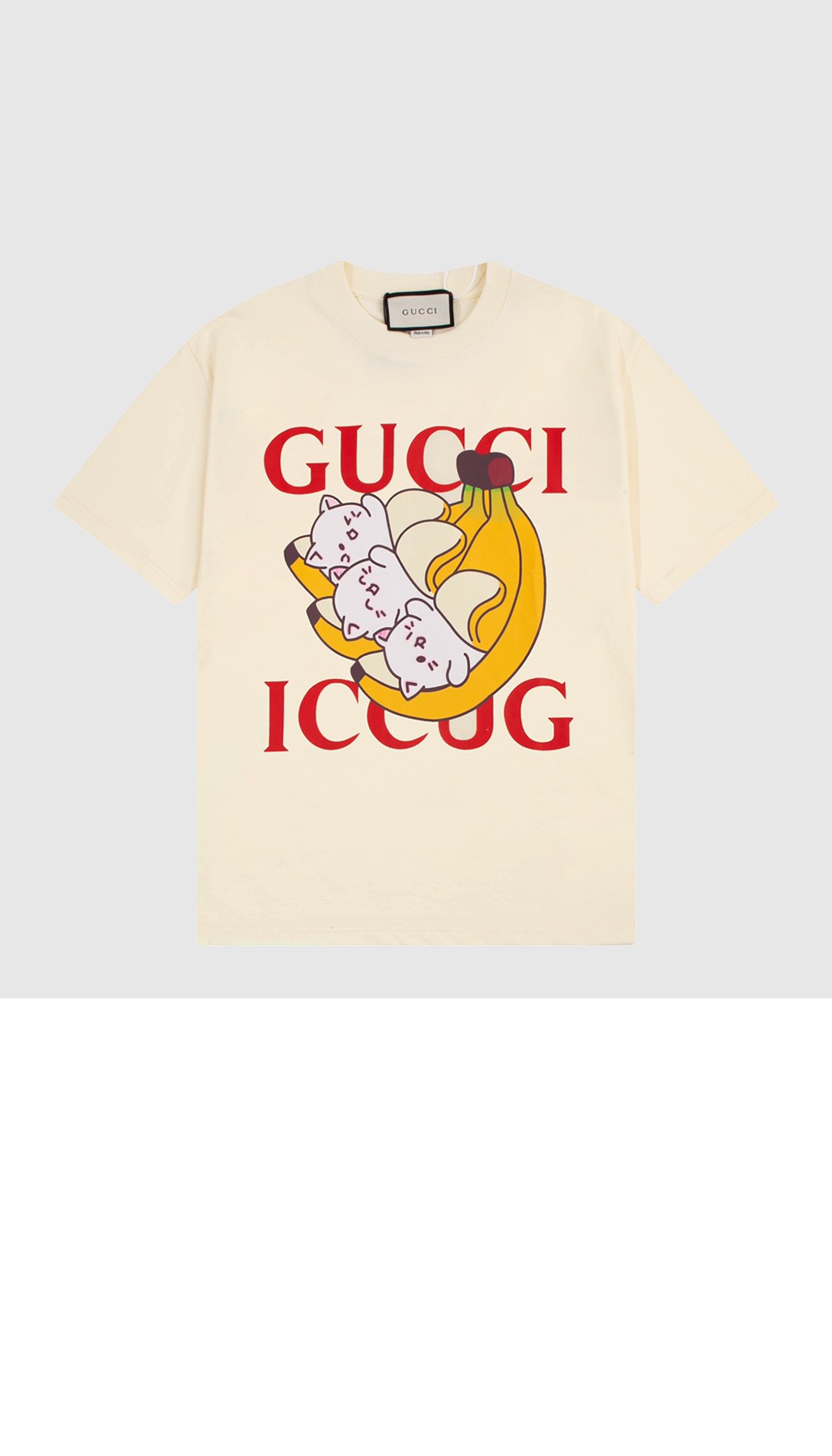 미러급레플리카사이트 | 명품레플리카 전문 쇼핑몰  | 퍼스트원 - 프린트 면 티셔츠 > 구찌