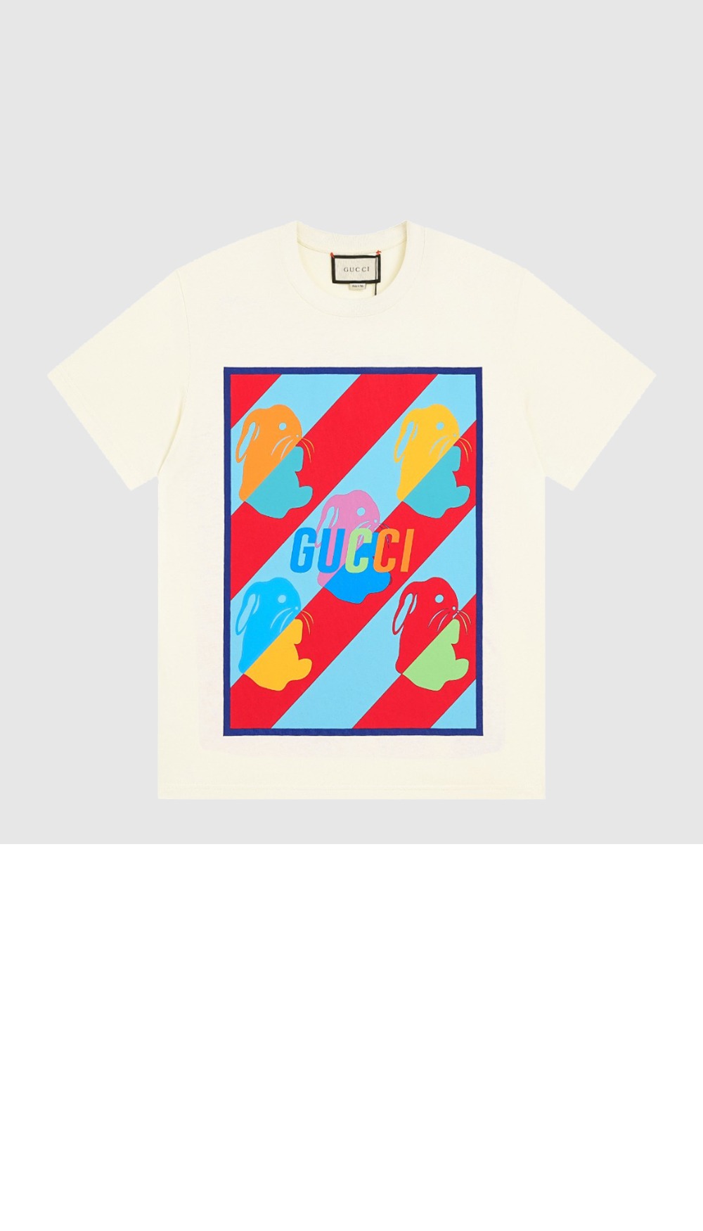 미러급레플리카사이트 | 명품레플리카 전문 쇼핑몰  | 퍼스트원 - 프린트 면 티셔츠 > 구찌