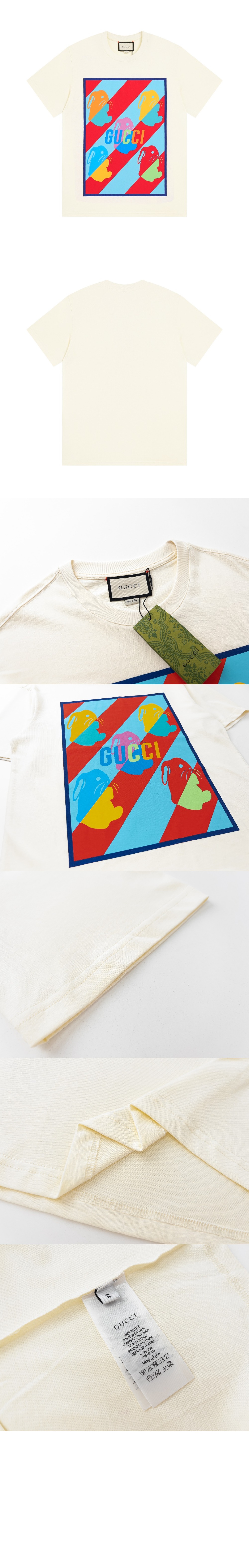 미러급레플리카사이트 | 명품레플리카 전문 쇼핑몰  | 퍼스트원 - 프린트 면 티셔츠 > 구찌